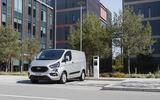 production version of new transit custom plug in hybrid