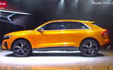Audi Q8 showroom side