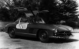 1955 Mercedes-Benz 300 SL gullwing doors open
