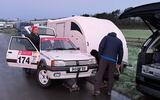 RAC Rally feature service start