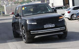 Range Rover Electric prototype front Range Rover Electric prototype front