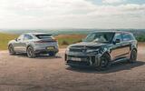 Range Rover Sport SV VS Porsche Cayenne static