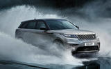 range rover velar action shot