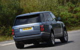 Range Rover Autobography 2018 rear Range Rover Autobography 2018 rear