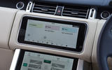 Range Rover Autobography 2018 infotainment Range Rover Autobography 2018 infotainment