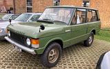 Range rover front three quarter