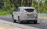 Range Rover prototype Nurburgring rear Range Rover prototype Nurburgring rear