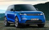 Range Rover Sport EV front three quarter static