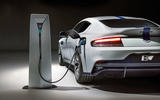 2019 Aston Martin Rapide E  - filling up