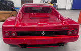 Recovered Ferrari 512M rear Recovered Ferrari 512M rear