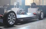 REE EV platform on display