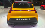 Renault 5 concept 2022 rear static Paris motor show Renault 5 concept 2022 rear static Paris motor show