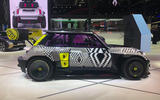 Renault 5 Turbo 3E side static Paris motor show Renault 5 Turbo 3E side static Paris motor show