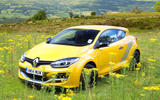 Renault Megane RS front three quarter static Renault Megane RS front three quarter static