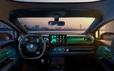 Renault Twingo Concept 2025 dashboard Renault Twingo Concept 2025 dashboard