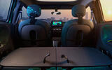 Renault Twingo Concept 2025 interior rear seats folded Renault Twingo Concept 2025 interior rear seats folded