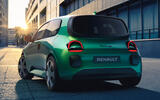 Renault Twingo Concept 2025 rear quarter static Renault Twingo Concept 2025 rear quarter static