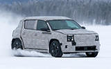 Renault 4 prototype testing on snow 2 Renault 4 prototype testing on snow 2