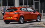 Renault Clio rear three quarter Renault Clio rear three quarter