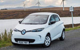 Renault Zoe 2015 - stationary front Renault Zoe 2015 - stationary front