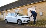 Renault Zoe charging Renault Zoe charging