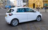 Renault Zoe side Renault Zoe side
