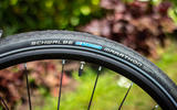  Schwalbe hybrid tyres provide a comfortable ride on the Ribble Hybrid AL e