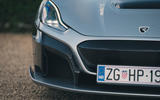 Rimac Nevera 2023 front bumper detail Rimac Nevera 2023 front bumper detail