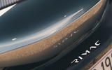 Rimac Nevera 2023 rear badge detail Rimac Nevera 2023 rear badge detail