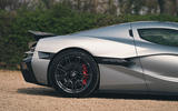 Rimac Nevera 2023 rear wheel static Rimac Nevera 2023 rear wheel static