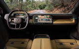 Rivian R3X dashboard Rivian R3X dashboard