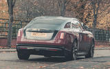 Rolls Royce Spectre 2023 rear Rolls Royce Spectre 2023 rear