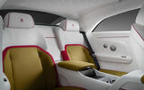 Rolls Royce Spectre rear seats Rolls Royce Spectre rear seats