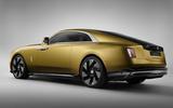 Rolls Royce Spectre rear three quarter Rolls Royce Spectre rear three quarter
