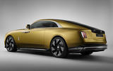 Rolls Royce Spectre rear three quarter
