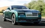 Rolls Royce Spectre front three quarter