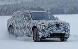 Rolls Royce SUV EV spy shot front 3 4