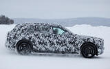 Rolls Royce SUV EV Spy shot side