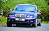 Rover 75 cornering - front