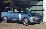 Range Rover P400e charging - side