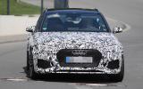 Audi RS4 spy shots