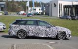Audi RS4 spy shots