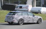 Audi RS4 spy shots