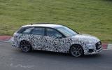 Audi RS4 spy shots