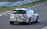 Audi RS4 spy shots