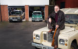 1979 BMW 320, 1964 Mini Cooper, 1984 Land Rover Series III