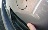 Volkswagen Golf front bumper damage