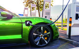 Porsche Taycan charging
