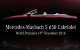 Mercedes-Maybach S650 Cabriolet