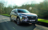Hyundai Santa Fe driving - front